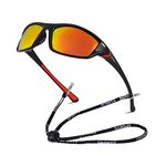 besbomig Polarized Sports Sunglasses for Men Women Cycling Skiing Driving Running Fishing Glasses UV400 Protection