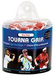 Tourna Grip, Original Dry Feel Tennis Grip (30 Grips) in a Vinyl Pouch