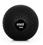 GISCO Rubber Slam Ball/Dead Bounce Ball Strength Training Fitness Workout Slam Ball for Men/Women (10 Kg)