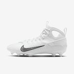 Nike Men's Huarache 9 Elite Mid Lacrosse Cleats (White | Black, M 9.5 / W 11)