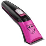 Masterclip Dog Clippers (Pink), Ultra Quiet; Professional Grooming Kit with Lightweight Cordless Trimmer. Rechargeable Showmate II Clipper Suitable for Dogs, Cats and Other Pet Hair (Pink)