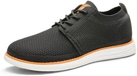 Bruno Marc Mens AirEaseⅠ Mesh Sneakers Oxfords Lace-Up Lightweight Casual Walking Shoes, 1/Black - 12(Grand-01)