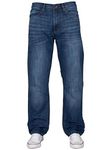 Ze ENZO Mens Jeans EZ263 MSW 34S