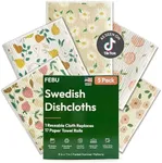 FEBU Swedish Dishcloths for Kitchen