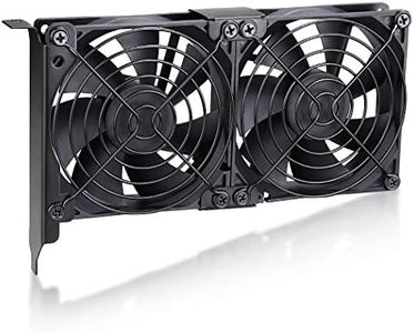 Wathai Graphic Card Pcl Slot Fan 2 x 90mm 92mm for CPU GPU Cooler VGA Cooling