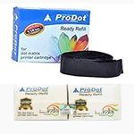 PRODOT Ribbon for DOT Matrix Printer EX 105 Size (W X L) 12.7MM X 15M Pack of 8