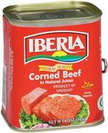 Iberia Corned Beef, 12 oz, Premium Quality Corned Beef With Natural Juices, Halal