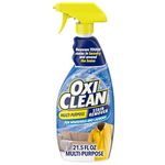 OxiClean All-Purpose Stain Remover Spray for Household, Laundry, Carpet, and Upholstery - Colour Safe, Chlorine Bleach Free, 636 mL