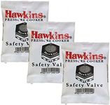 Hawkins B1010 3 Piece Pressure Cooker Safety Valve - B1010-3pcSet