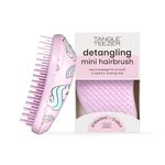 Tangle Teezer |The Original Mini Detangling Hairbrush | Palm Size Perfect for Kids & Travelling | Ideal for Wet & Dry Hair |Reduces Flyaways | Unicorn Magic