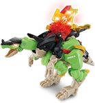 VTech Switch & Go Dinos Armour Up Triceratops Spinosaurus, Interactive Dinosaur Toy with Lights & Sounds Effects, Transform Dino Into Motorbike, For Kids 3, 4, 5+ Years, English Version