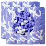 30 LBS Shredded Memory Foam Filling, Comfortable Bean Bag Chair Filler Without Gel, Random Colors Soft Beanbag Stuffing Suitable for Punching Bag, Couch Cushions, Pouf, Dog Bed and Various Pillows