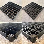 10 SQUARE METRES OF ECO DRIVEWAY GRID = X 20 GRIDS - FOR DRIVEWAYS & GARDEN SHED BASE GRIDS HEAVY DUTY UK MADE (34x24 inches) PLASTIC ECO PAVING BASES & DRIVEWAY GRIDS & BUILDING BASES