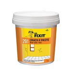 DR. FIXIT 201 Crack X Paste-1Kg, Ready to use crack filler for internal & external surface cracks on roofs,wall, Flexible Putty with excellent Bonding