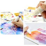 Art Masking Fluid, 30ml White Liquid Pigment Covering Professional Liquid Artist Painting Watercolor Masking Fluid System Art Watercolor Supplies