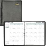 Blueline® 2025 MiracleBind™ Monthly Planner, 16 Months, September 2024 to December 2025, Twin-Wire Binding, 11" x 9.0625", Black, Bilingual (CF1512.81BT-25)