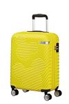 American Tourister Mickey Clouds Spinner S Expandable Carry-on Luggage 55 cm 38/45 L Mickey Electric Lemon, Yellow (Mickey Electric Lemon), S (55 cm - 38/45 L), Children's Luggage