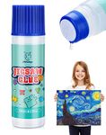 PHILODOGS 120ml Puzzle Glue Clear with New Sponge Head, Jigsaw Puzzle Glue for Kids, Toddlers and Children, Puzzle Saver for 1000/1500/3000 Pieces of Puzzle