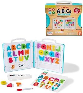 Chuckle & Roar - All About A-B-C's Travel Case - On The Go Learning - Great for Preschoolers - Ages 3 and Up