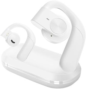 ZHONGDE Wireless Running Earbuds, 100 Hour Long Battery Life Over The Ear Earbuds with EarHooks, Around Ear Buds Wireless Earbuds with Microphone, Earphones in Ear Headphones LR06