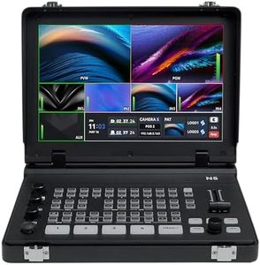 SPROLINK NeoLIVE N5 Video Streaming Switcher, 10.1" Flip Screen, 4K Inputs, Super Source, NDI, RTMP, PTZ Joystick, Dual HDMI+SDI Output, USB-C UVC, Internal Recording