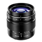 JINTU 35mm F0.95 Large Aperture Manual Mirrorless Lens Prime Portrait Lenses Compatible with Sony E Mount Cameras NEX A6000 A6100 A6600 A6400 A6500 A7IV A7II A7III A7RIII ZV-E10 A7RIV A7C