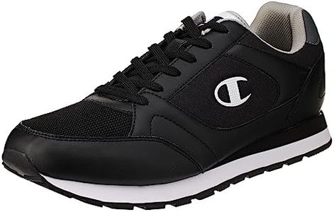 Champion Homme RR Champ II Mix Material Baskets, Noir Gris Kk002, 42 EU