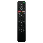 Tech Vibes Remote Compatible with Sony Bravia Tv RMF-TX500p / RMF-TX500E Model Remote Control for P Series with Wireless Bluetooth Voice Command Function - Match Remote Exactly with Old Remote
