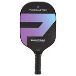 Paddletek Bantam TS-5 Pro Pickleball Paddle | Standard Weight | Standard Grip | Purple