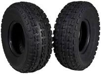 GAOMON AT22x7-10-4PR ATV Tires, All Terrain ATV UTV Mud Trail Tires(Set of 2, Tubeless)