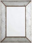 Signature Design by Ashley O'Talley Metal Framed Accent Mirror, 26 x 36 Inches, Antique Gray