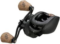 13 FISHING - Concept A2 Baitcast Reel - 7.5:1 Gear Ratio - Right Hand Retrieve (Fresh+Salt) - A2-7.5-RH, Black