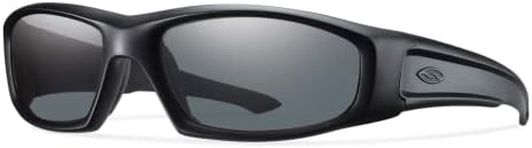 Smith Optics Hudson Tactical Sunglass with Black Frame (Polarized Gray Lens)