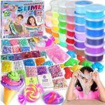 33 Cups Jumbo Slime Kit for Kids, F