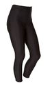 Hi-Co Girls Footless Dance Tights/Leggings Nylon Black 11-12 Years