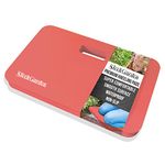 Premium Thick Kneeling Pads by Sleek Garden-Bath floor Kneeler for Baby, Knee Pad Cushion for Pool | Thickest, Most Comfortable Foam Mat Kneeler for Yoga & Exercise,Waterproof Knee Pad (11"x17.8"x1.5, Peach)