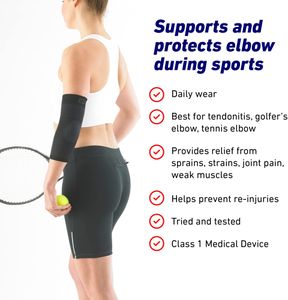 Neo-G Elbow Support Sleeve L – Compression Brace for Tendonitis & Sports