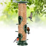 FEED GARDEN Metal Tube Bird Feeders