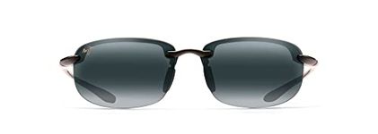 Maui Jim - (Readers) Ho'okipa Universal Fit - Gloss Black Frame-+2.50 Neutral Grey Polarized Lenses