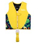 Toddler Swim Vest, Kids Swim Trainer Vest, Toddlers Floaties for Unisex Baby Boys Girls, Floation Swimsuit with Adjustable Safety Strap for Children Age 1-6 Years/24-66Lbs,Easy On & Off