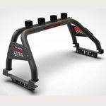 TKMAUTO SRB-L016 Black Sport Bar Roll Bar Compatible with Full-Size Trucks F Series 150/250/350 | Silverado Sierra 1500 2500 3500HD | Ram 1500 2500 3500 | Tundra | Titan