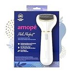 Amope Pedi Perfect Electronic Dry Foot File (Blue/Pink), Regular Coarse Roller Head with Diamond Crystals for Feet, Removes Hard and Dead Skin – 1 Count (Packaging May Vary)