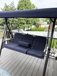 PURPLE LEAF 3-Seat Deluxe Outdoor P