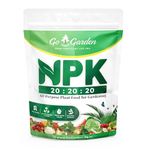 Go Garden NPK 20 20 20 Fertilizers For Plants 1kg | Boost Your Plants' Growth and Production with NPK Fertilizers | Ideal for Home, Garden & Outdoor Plant Care - 1 kg