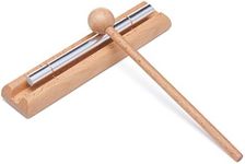 Solo Bell Chime Bar Hand Musical Percussion Instrument for Teachers‘ Classroom Management, Meditation, Meeting, and Sound Therapy