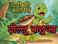 दादी की कहानियां-ढ़ील्लू कछुआ: Bedtime story based on Animal characters for kids age 0-5 years to learn good habits and moral values in Hindi (Hindi Story Books for Kids) (Hindi Edition)