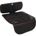 Funbliss Car Seat Protector for Baby Child Car Seats - Auto Seat Cover Mat for Under Carseat with Thickest Padding to Protect Leather & Fabric Upholstery