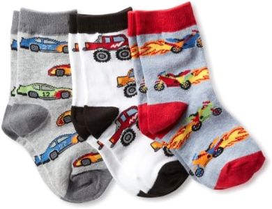 Jefferies Socks Little Boys' Triple Treat (Pack of 3), Speedy, X-Small