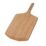 Chef Pomodoro Wooden Pizza Peel 12 inch (30 cm), Lightweight Bamboo Pizza Paddle and Pizza Board for Baking Homemade Pizza and Bread, Wooden Pizza Board, Pizza Oven Accessories.