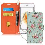 iPhone SE Case, FYY [Top-Notch Series] Premium PU Leather Wallet Case All-Powerful Cover for Apple iPhone SE (2016 Release)/5s/5 Pattern 27